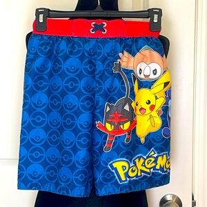 Pokemon Swim Trunks w/ Netting Size M